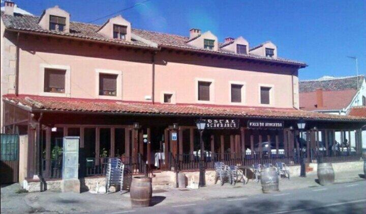 Hostal Restaurante Villa De Sepulveda Ngoại thất bức ảnh